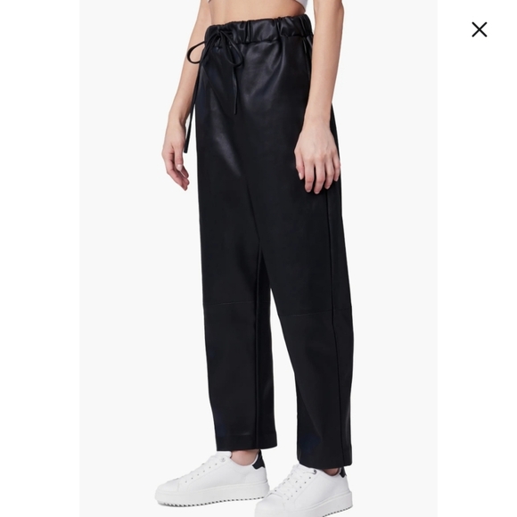 Blank NYC Vegan Leather Pants In Nowhere Road - Picture 3 of 9